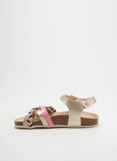 Sandales/Nu pieds or REQINS fille