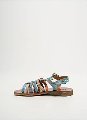 Sandales/nu pieds impression chiquet bleu GBB fille