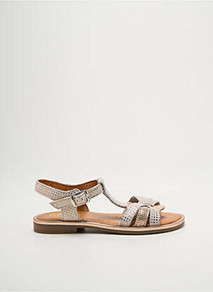Sandales/nu pieds impression chiquet rose GBB fille