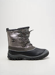 Bottes fermeture zip et lacets bout rond argent PRIMIGI fille