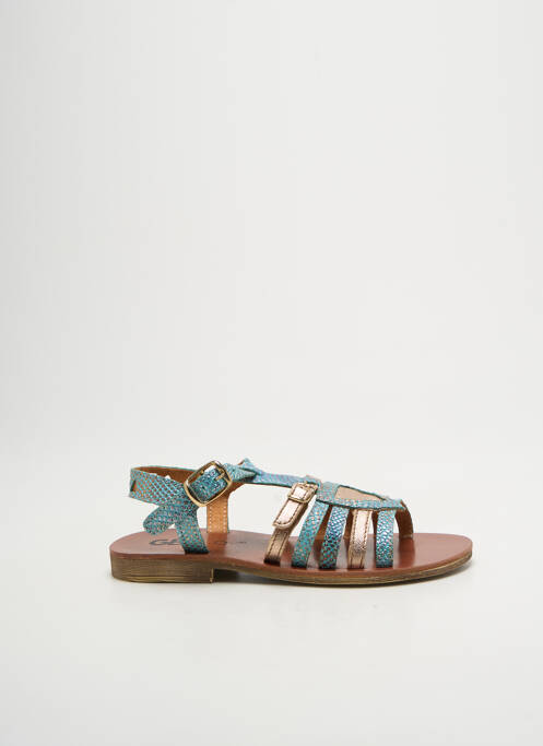 Sandales/nu pieds impression chiquet bleu GBB fille