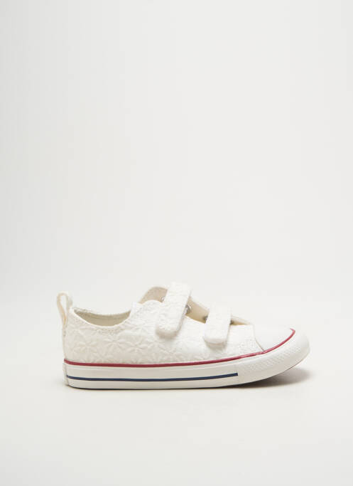 Baskets blanc CONVERSE fille