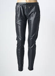 Jogging slim taille normale noir HBT femme