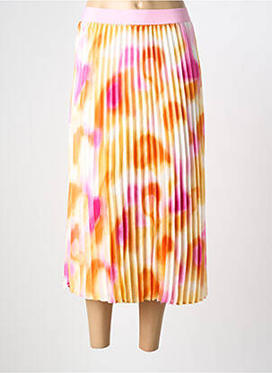 Jupe longue rose B.YOUNG femme