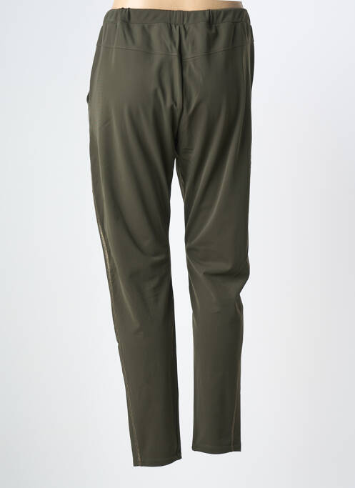 Jogging slim taille normale vert HBT femme