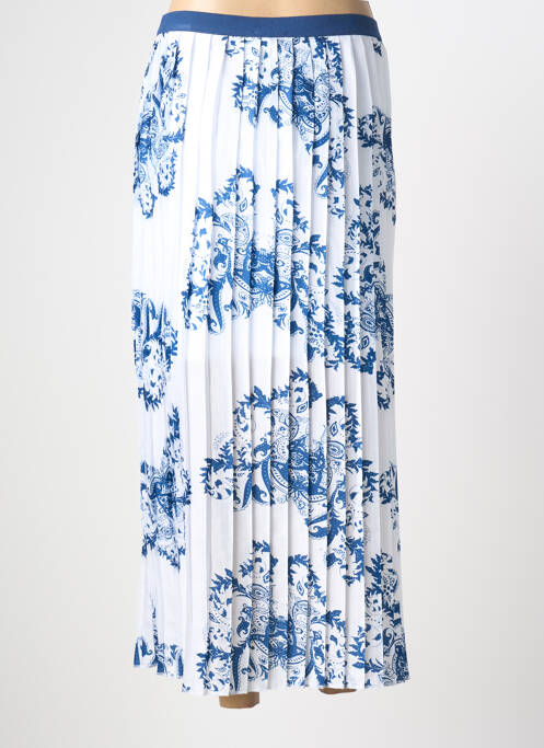 Jupe longue bleu HBT femme