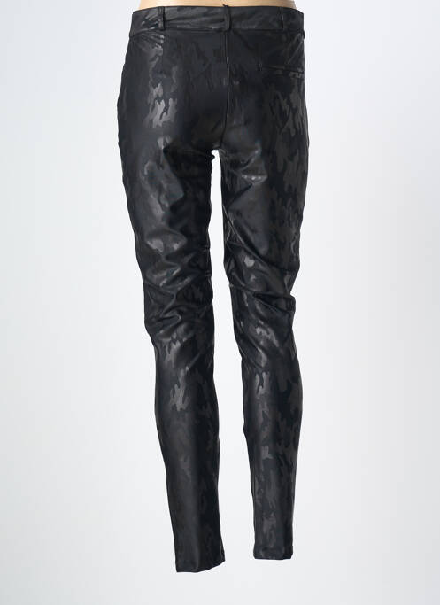 Pantalon chino noir HBT femme