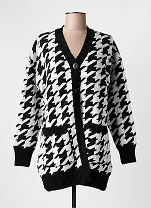 Gilet manches longues stretch noir ÉTYMOLOGIE femme
