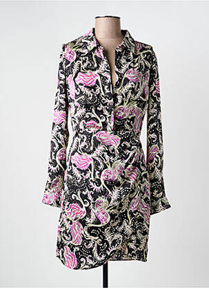 Robe courte noir MORGAN femme