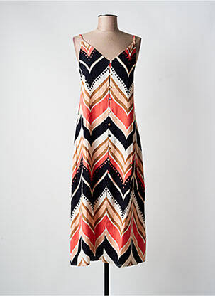 Robe longue rose FREEMAN T.PORTER femme