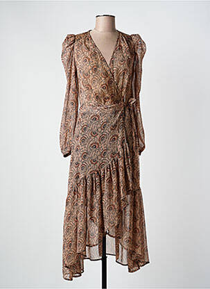 Robe longue rose MORGAN femme