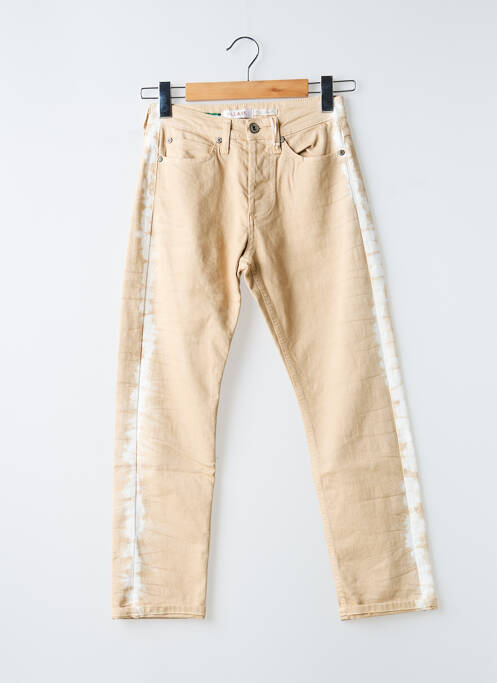 Jeans coupe slim stretch taille normale beige PLEASE femme