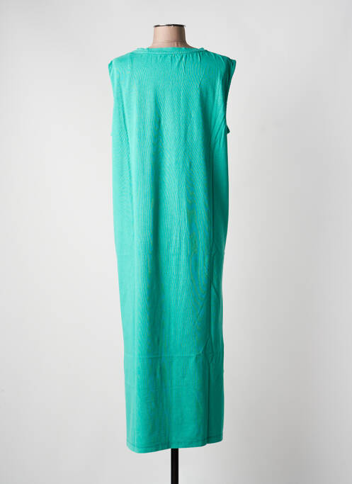 Robe longue sans manche sans manche vert FREEMAN T.PORTER femme