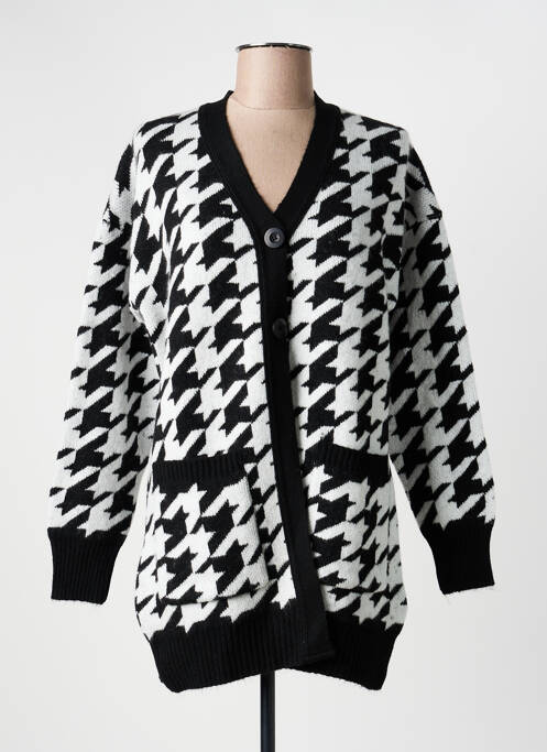 Gilet manches longues stretch noir ÉTYMOLOGIE femme