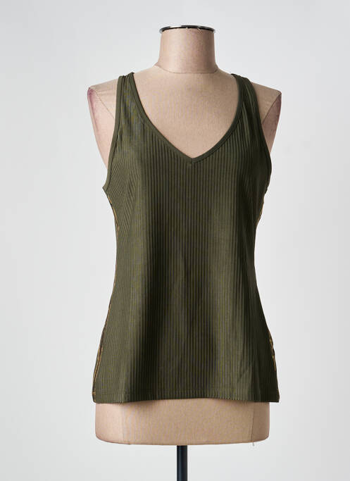 Débardeur vert HBT femme