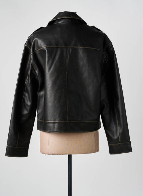Veste simili cuir noir B.YOUNG femme
