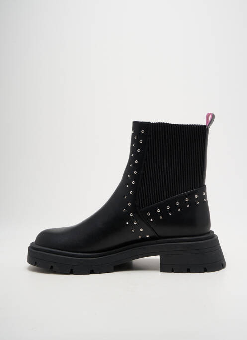 Bottines/boots matière lisse talon de 4 à 6cm noir VANESSA WU femme