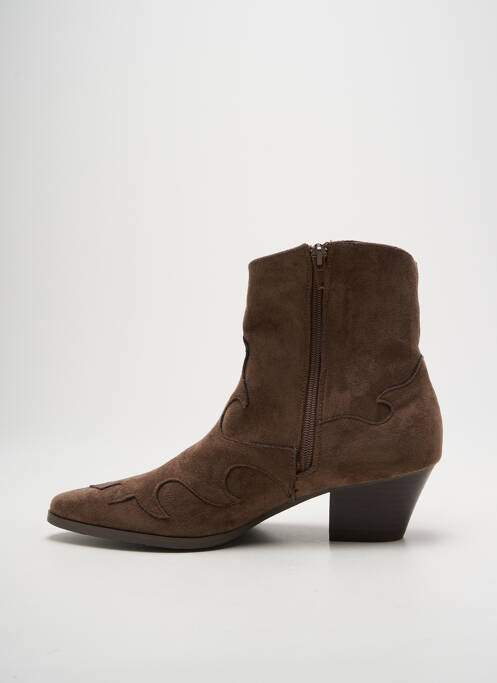 Bottines/Boots marron VANESSA WU femme