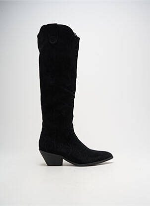 Bottes cubain talon de 4 à 6cm noir VANESSA WU femme