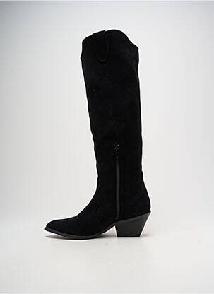 Bottes cubain talon de 4 à 6cm noir VANESSA WU femme