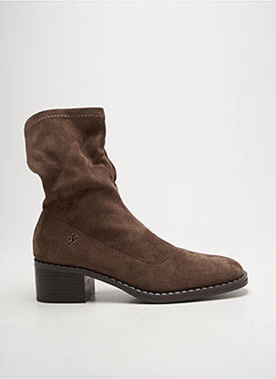 Bottines/boots talon bottier talon de 4 à 6cm marron VANESSA WU femme