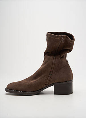 Bottines/boots talon bottier talon de 4 à 6cm marron VANESSA WU femme