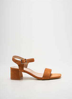 Sandales/nu pieds talon bottier talon de 4 à 6cm orange VANESSA WU femme