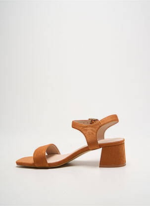 Sandales/nu pieds talon bottier talon de 4 à 6cm orange VANESSA WU femme