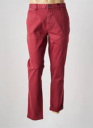 Pantalon chino poches rouge HERO SEVEN homme