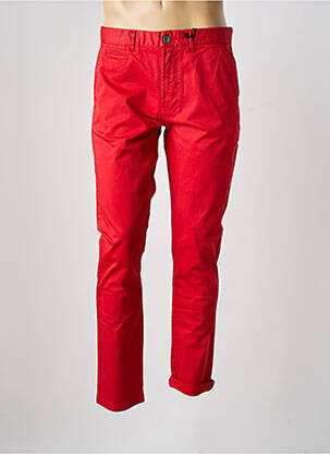 Pantalon chino poches rouge HERO SEVEN homme