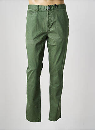 Pantalon chino vert HERO SEVEN homme