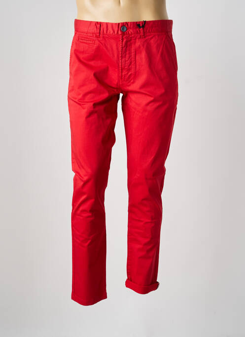 Pantalon chino poches rouge HERO SEVEN homme