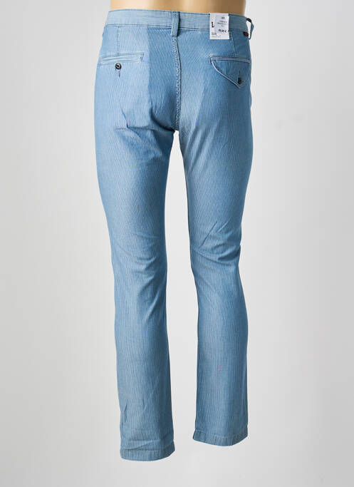 Pantalon chino poches taille haute bleu LEE homme