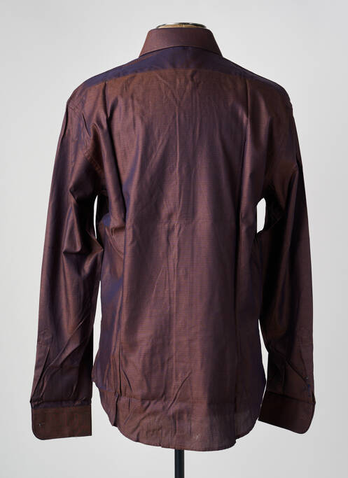 Chemise manches longues imprimé fantaisie marron ARROW homme