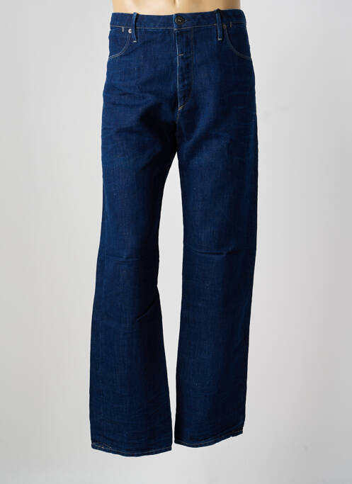 Jeans coupe droite bleu FREESOUL homme