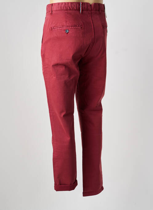 Pantalon chino rouge HERO SEVEN homme