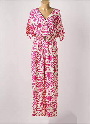 Combi-pantalon rose MAELLE femme