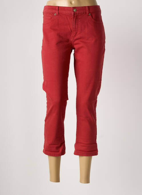 Pantacourt stretch taille normale rouge WHITE STUFF femme