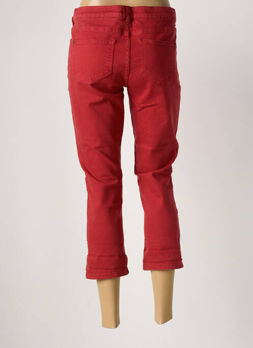 Pantacourt stretch taille normale rouge WHITE STUFF femme