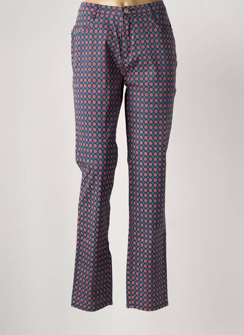Pantalon droit bleu I.QUING femme