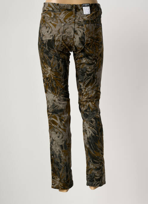Pantalon slim vert ZERRES femme