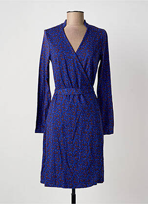 Robe courte manches longues manches longues bleu LA FIANCEE DU MEKONG femme