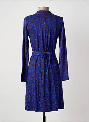 Robe courte manches longues manches longues bleu LA FIANCEE DU MEKONG femme