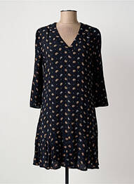 Robe courte manches longues manches longues noir I.CODE (By IKKS) femme