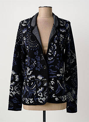 Blazer coupe cintrée noir DESIGUAL femme
