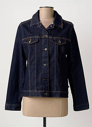Veste casual poches bleu BREIZH ANGEL femme