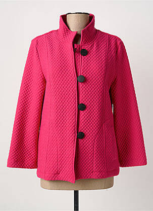 Veste casual poches rose DOLCEZZA femme