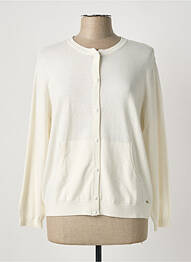 Gilet manches longues stretch beige DES PETITS HAUTS femme
