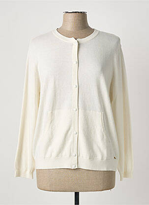 Gilet manches longues stretch beige DES PETITS HAUTS femme
