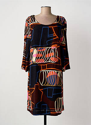 Robe mi-longue rouge WHITE STUFF femme